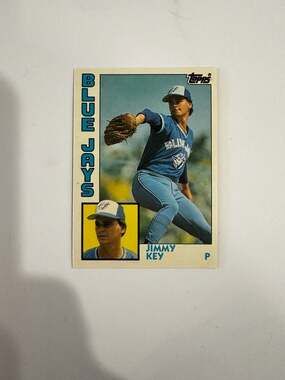 1984 Topps Traded Jimmy Key Rookie Card #62T Toronto Blue Jays mint